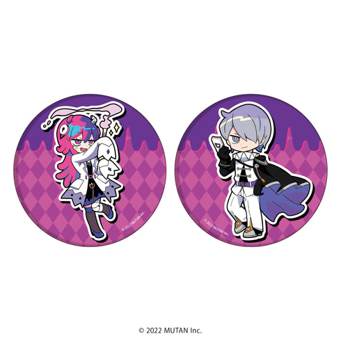 『GOONYA MONSTER』缶バッジ2個セット 01/アネモネ&スラッグ(公式イラスト)